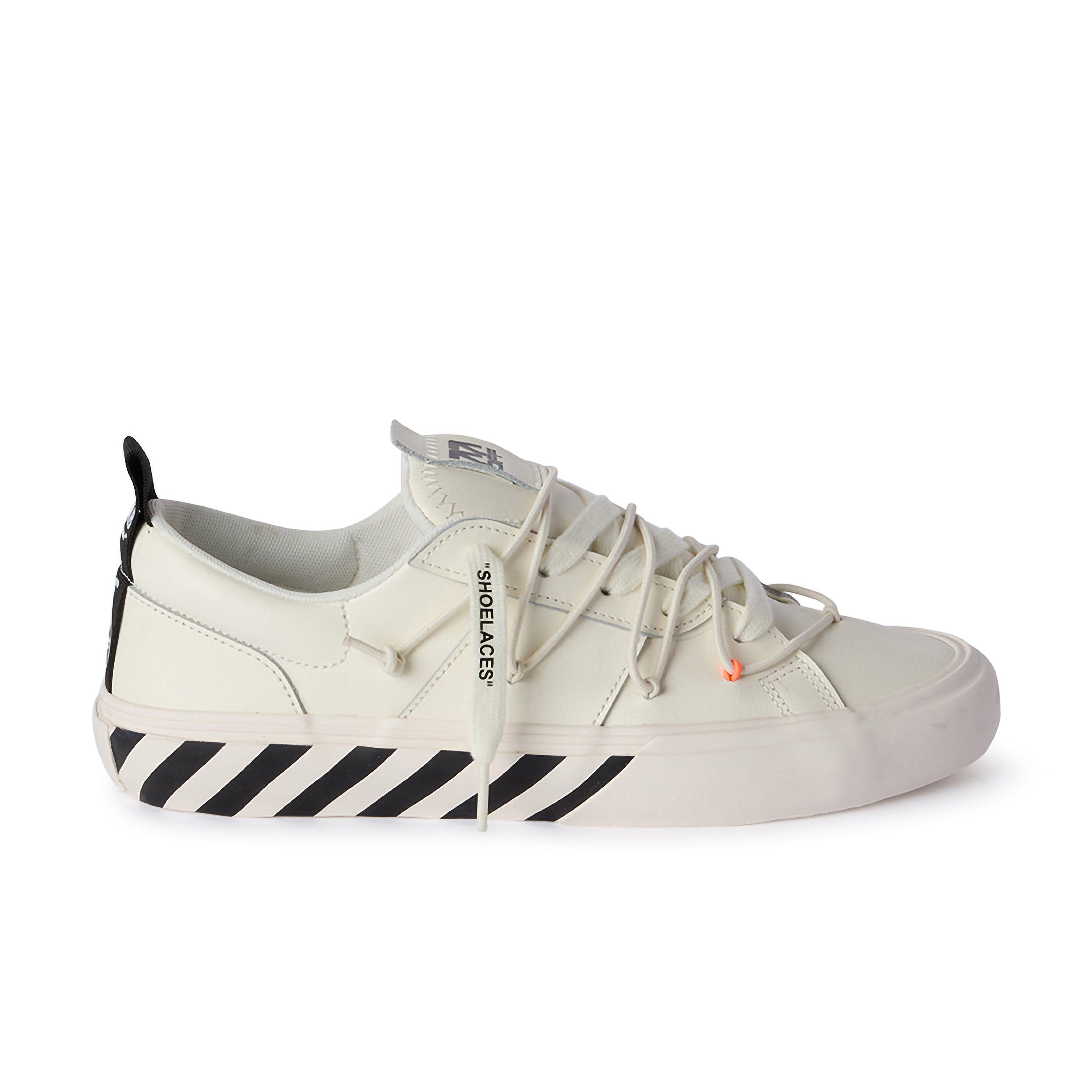 L/AB c/o Off-White Tape Vulcanized "White" Men's Shoe - WHITE